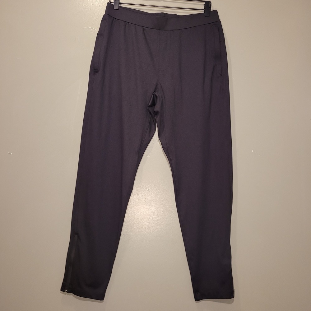 Mondetta Slim Leg Pull On Pants, Women's Size M, Black